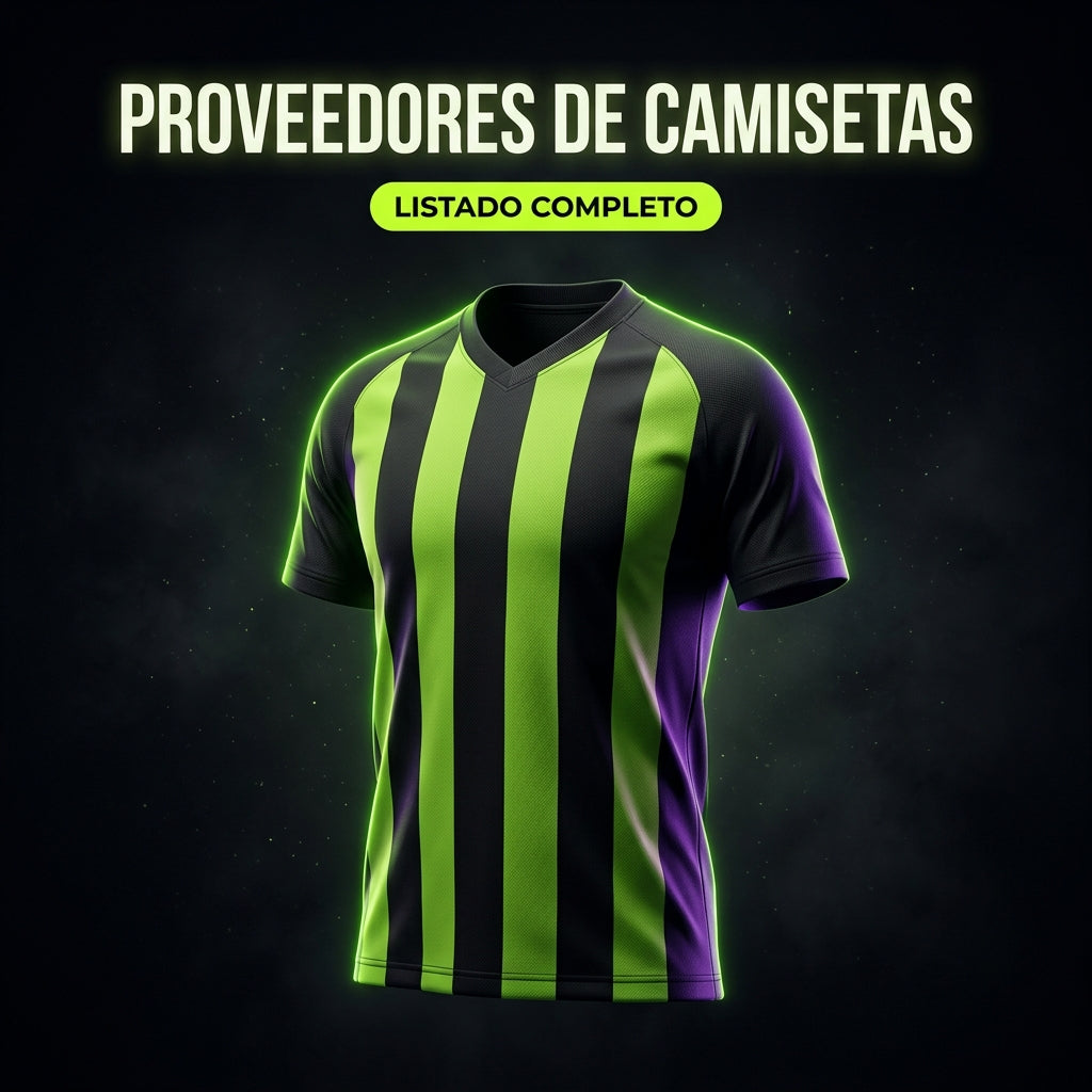 Proveedores de camisetas de fútbol
